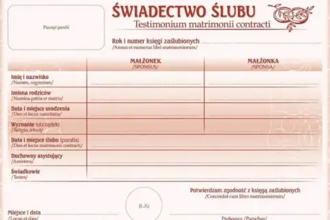 Dokumenty do ślubu kościelnego: Co, kiedy i jak załatwić?