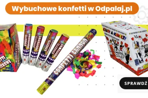 Gdzie kupić wystrzałowe konfetti? Przewodnik po miejscach i cenach