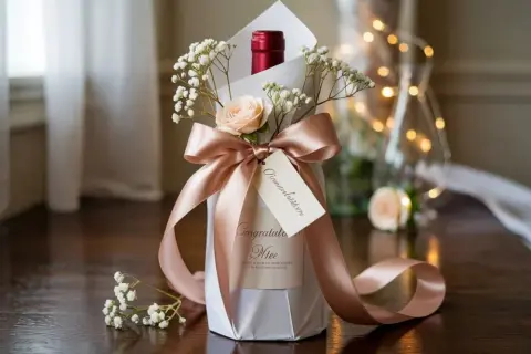Jak zapakować wino na ślub? 15 pomysłów, które zachwycą!