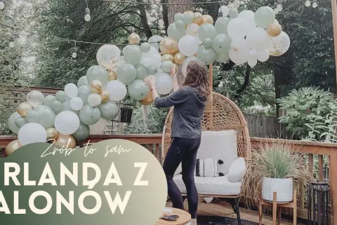 Girlanda z balonów na taśmie: Stwórz efekt "wow" krok po kroku!