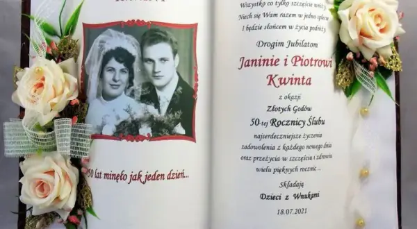 Co na 50 rocznicę ślubu? Pomysły na prezenty, życzenia, przyjęcie