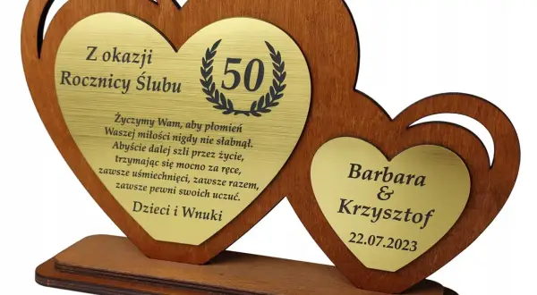 Co kupić na 50 rocznicę ślubu? Niezapomniane prezenty na Złote Gody