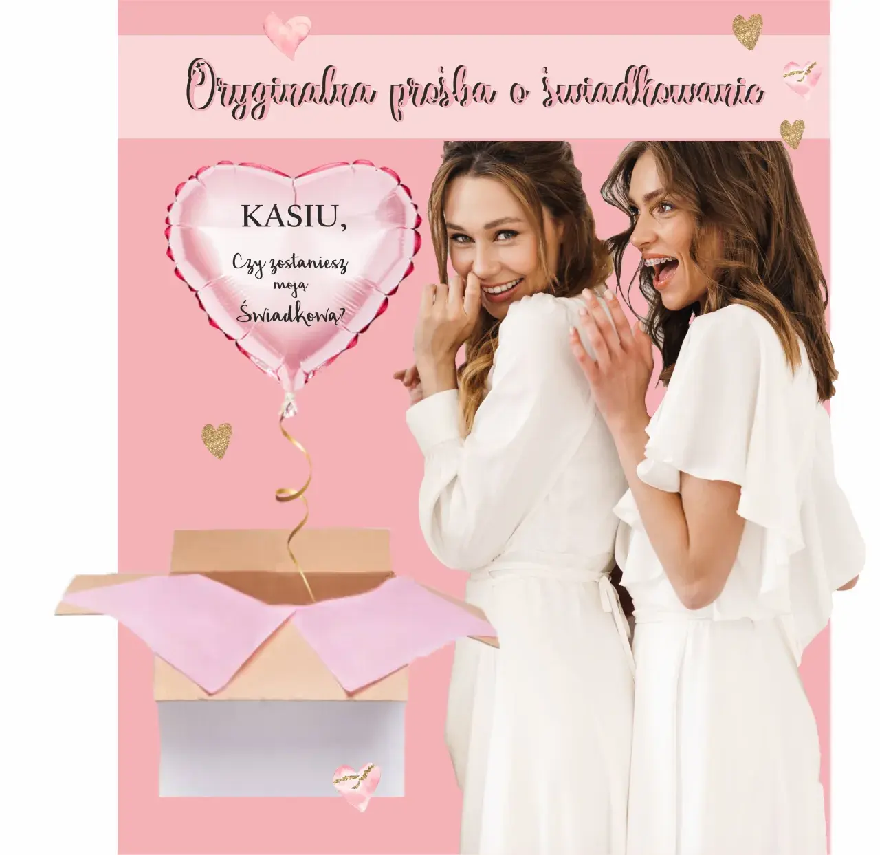 Balon z pytaniem o świadkowanie: Stwórz magiczną prośbę!