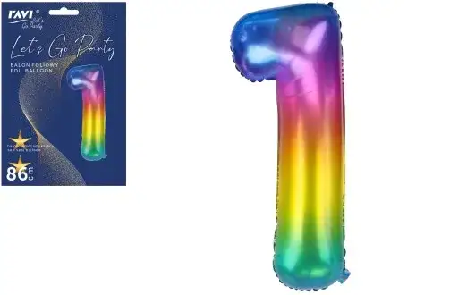 balony cyfry różne kolory i wykończenia