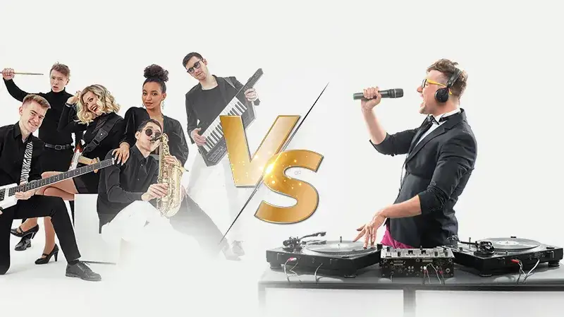 dj na wesele kontra zespół weselny