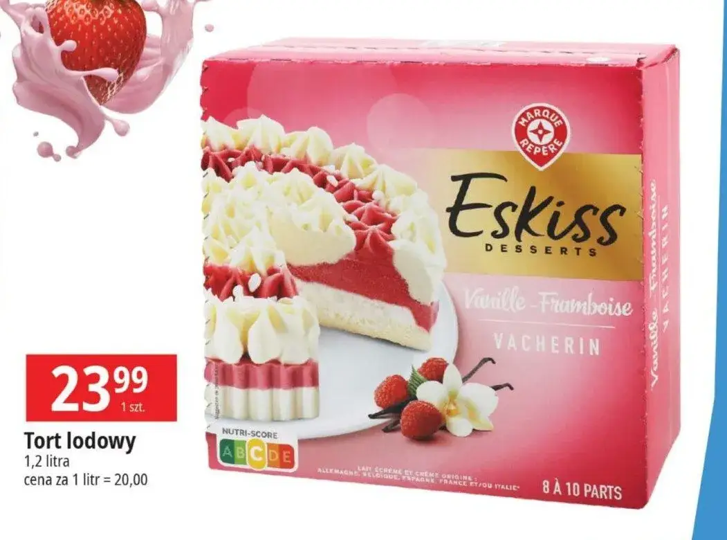 torty lodowe w supermarketach