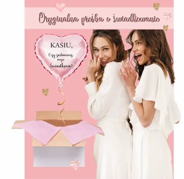 Balon z pytaniem o świadkowanie: Stwórz magiczną prośbę!