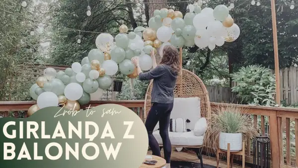 Girlanda z balonów na taśmie: Stwórz efekt "wow" krok po kroku!